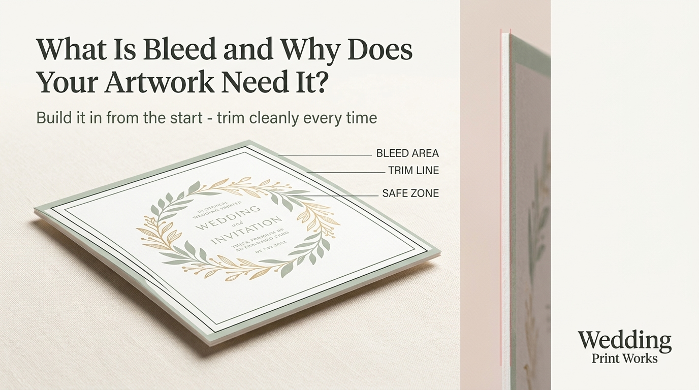 What Is Bleed and Why Does Wedding Stationery Need It?